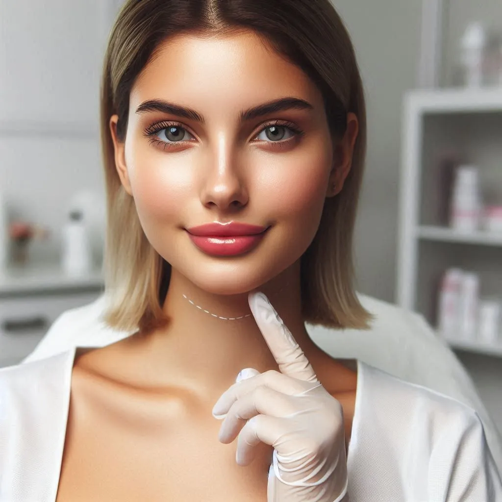 Jawline filler