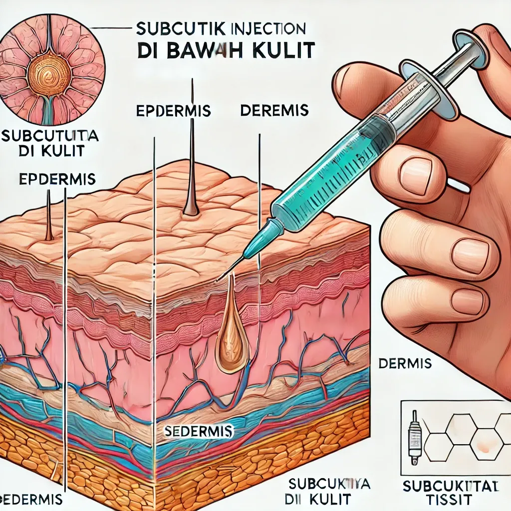 suntik di bawah kulit