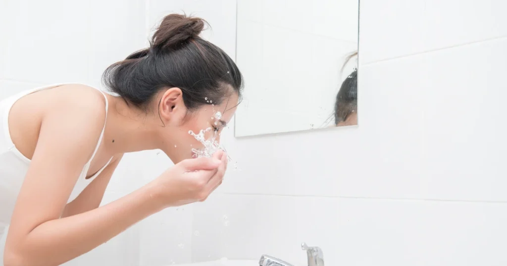 Cuci Muka dengan Air Dingin