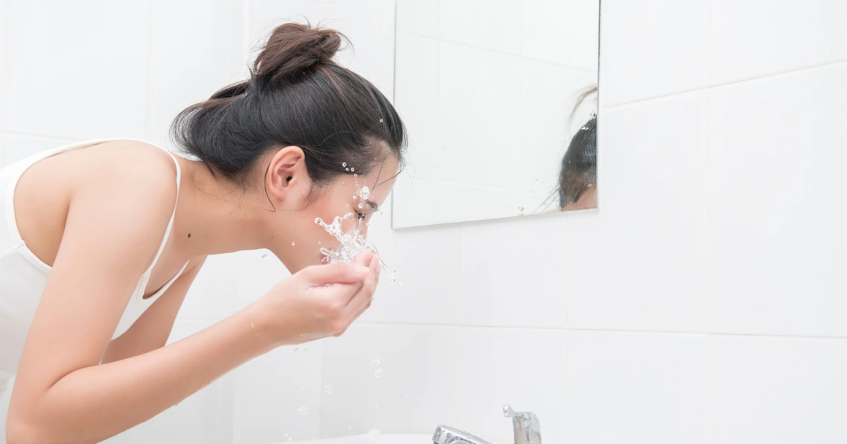 Cuci Muka dengan Air Dingin