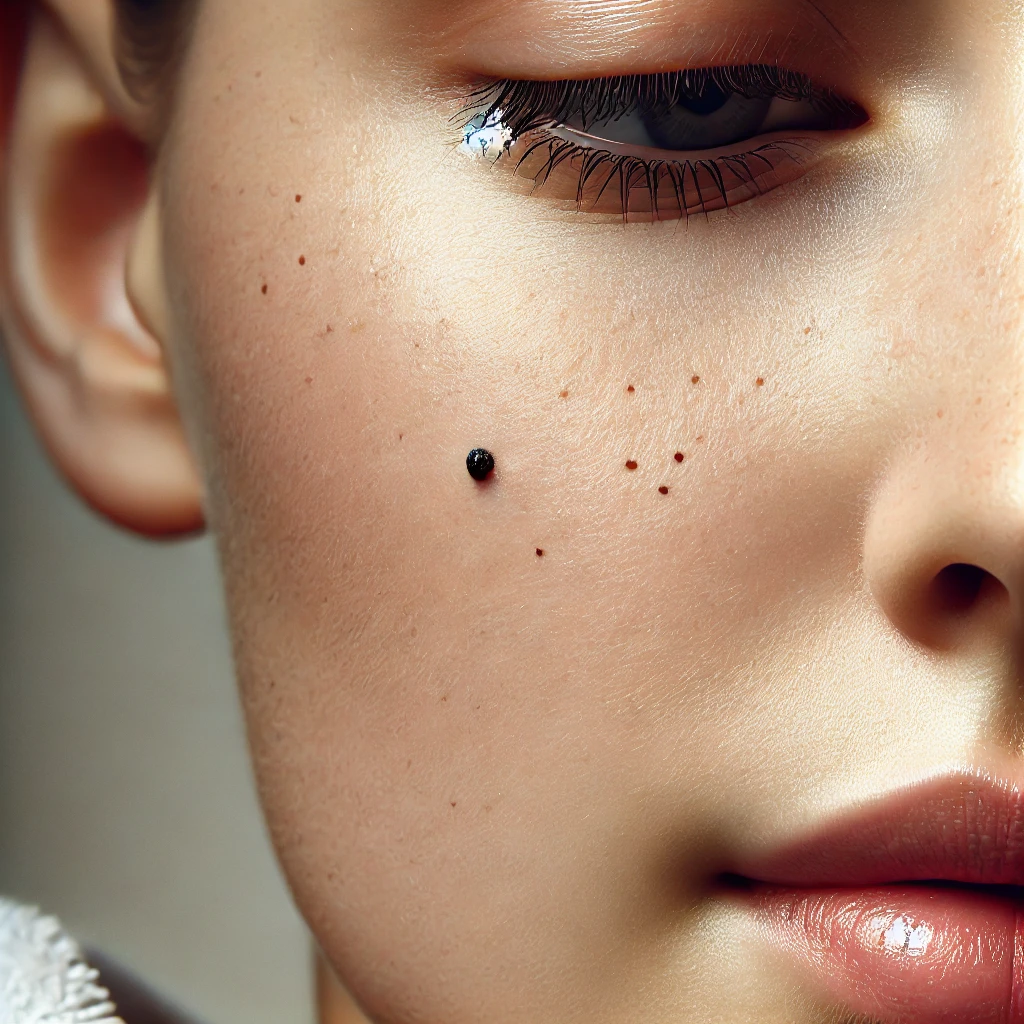 milia hitam pada wajah