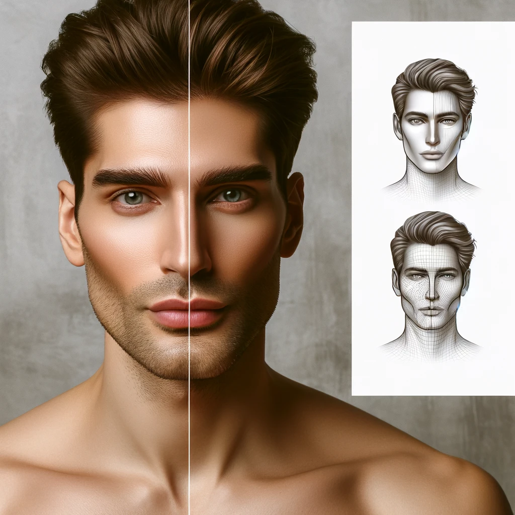Mitos dan Fakta tentang Wajah Simetris pada Pria: Mengungkap Kebenaran Populer