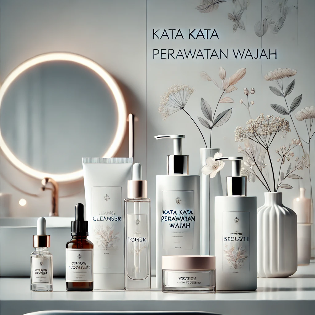 kata kata perawatan wajah