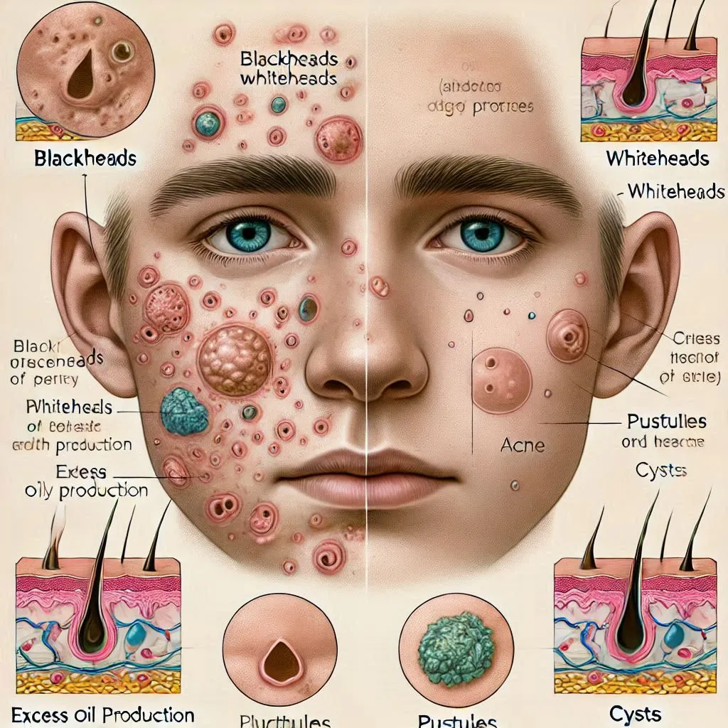 Macam-Macam Jerawat di Wajah dan Penyebabnya