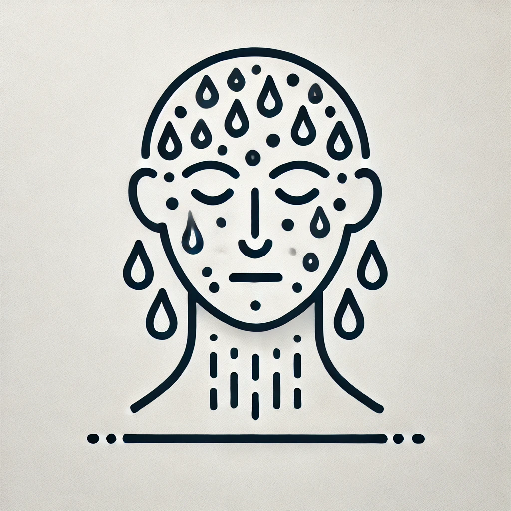 wajah gampang berkeringat