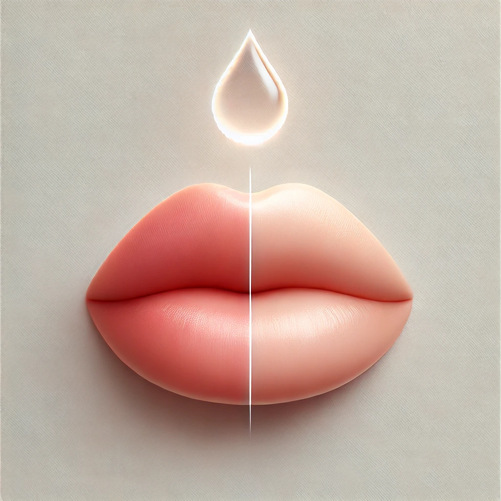 hiperpigmentasi bibir