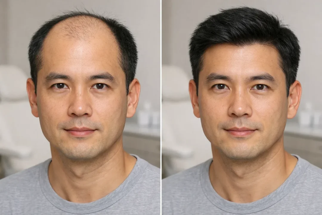 Hair transplant pria