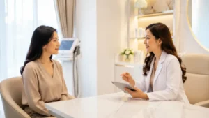Konsultasi di klinik kecantikan Kelapa Gading Instaglam Clinic