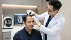 Konsultasi hair transplant Jakarta dan evaluasi kondisi rambut