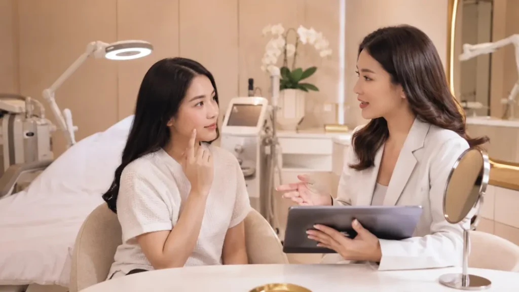 Konsultasi biaya facial dan pilihan perawatan kulit